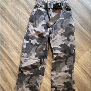Hollister Camo Cargo Pants
